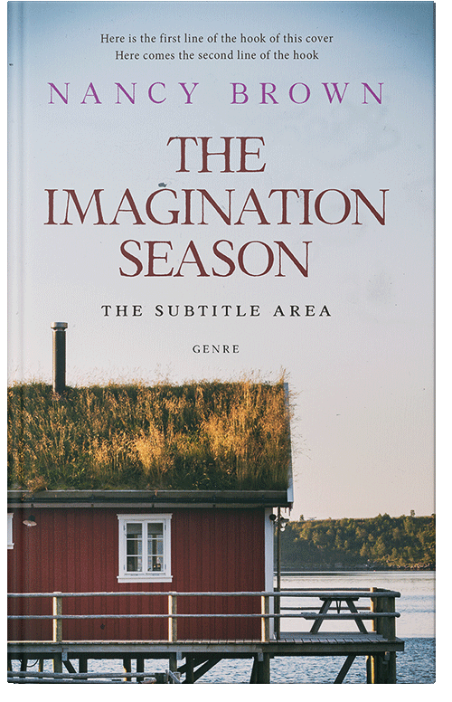 Front view of Premade Literary Fiction Book Cover - Iron