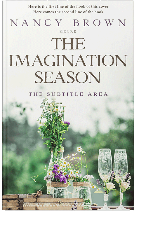 Front view of Axolotl #21489 - Premade Romance Book Cover