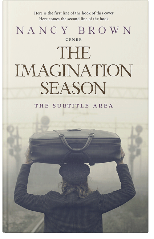 Front view of Premade Literary Fiction Book Cover - Trout