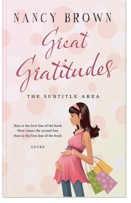 Front view of Linen #21500 - Premade Romance Book Cover