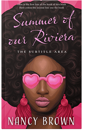 Pre Made Book Cover Cranberry