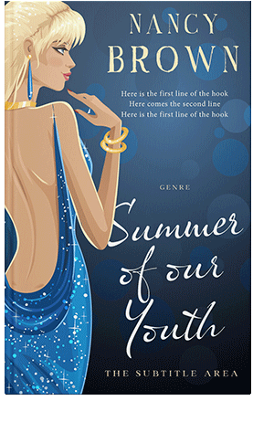 Pre Made Book Cover Astronaut