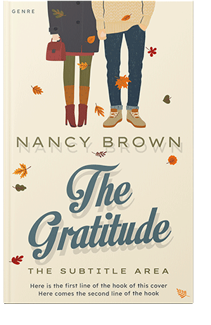 Pre Made Book Cover Linen