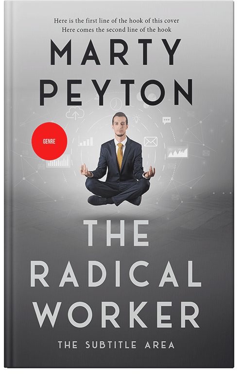 Front view of Premade Self-Improvement & Self-Help Book Cover - Pale Slate