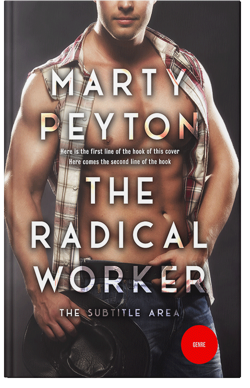 Front view of Premade Erotica Book Cover - Woody Brown