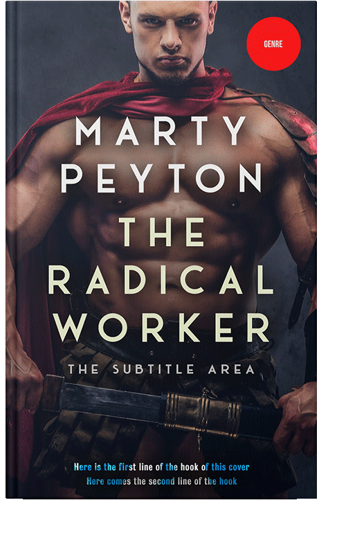 Front view of Steel Gray #21536 - Premade Historical Book Cover