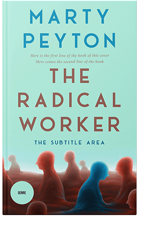 Pre Made Book Cover Mint Tulip