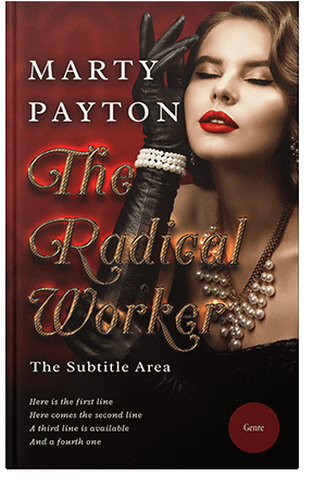 Pre Made Book Cover Graphite