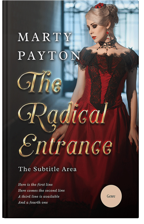 Front view of Premade Horror Book Cover - Gondola