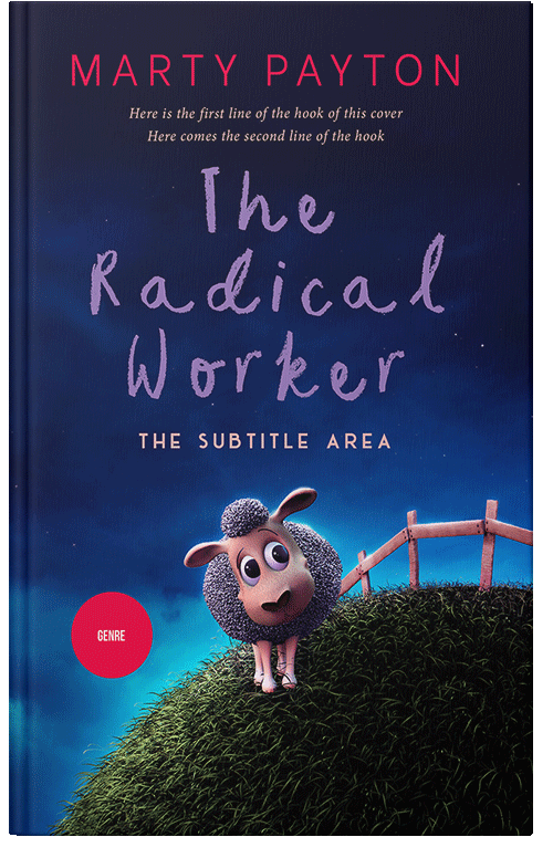 Front view of Premade Teen & Young Adult Book Cover - Blue Zodiac