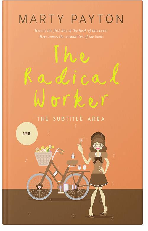 Front view of Rajah #21577 - Premade Teen & Young Adult Book Cover