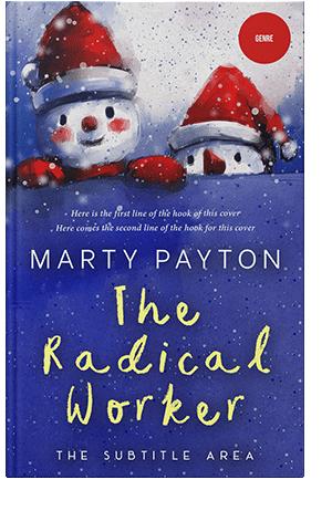 Pre Made Book Cover Sapphire