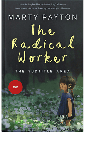 Pre Made Book Cover Outer Space