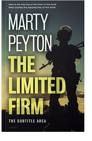 Pre Made Book Cover Deco