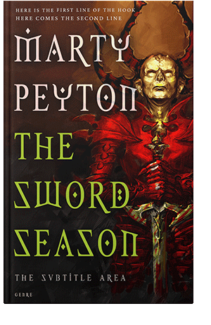 Pre Made Book Cover Graphite