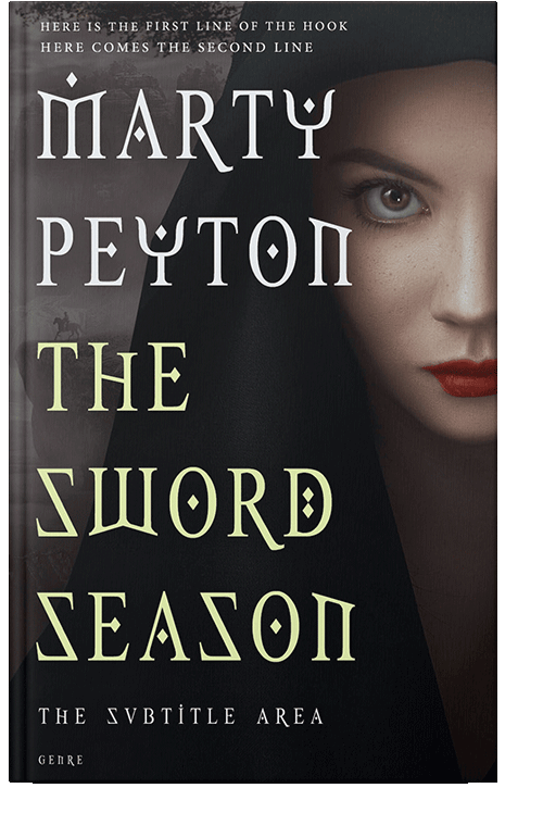 Front view of Coral Reef #21629 - Premade Fantasy Book Cover