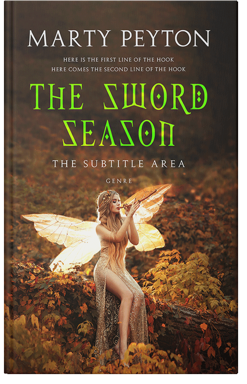 Front view of Premade Fantasy Book Cover - Cork