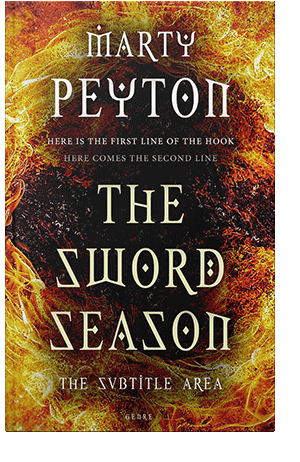 Pre Made Book Cover Fiery Orange