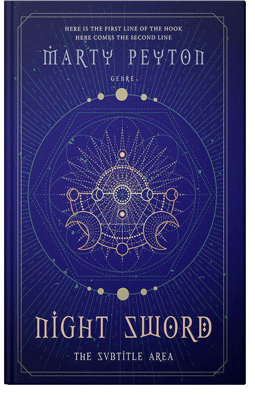 Front view of Arapawa #21647 - Premade Fantasy Book Cover