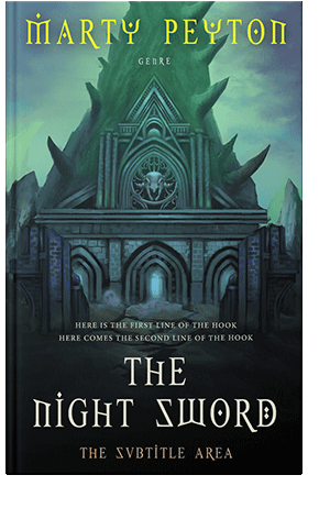 Pre Made Book Cover Timber Green