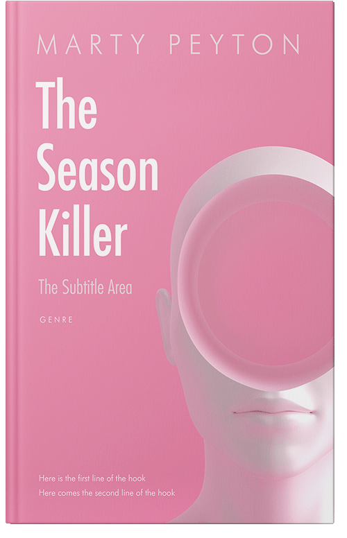 Front view of Carissma #21670 - Premade Abstract Book Cover