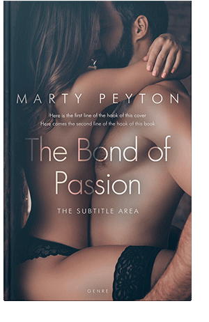 Pre Made Book Cover Ebony Clay