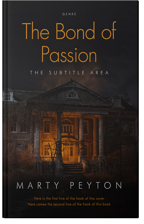 Front view of Gondola #21689 - Premade Mystery & Thriller & Suspense Book Cover