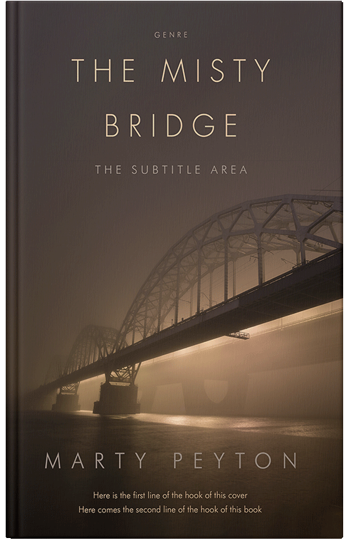 Front view of English Walnut #21693 - Premade Mystery & Thriller & Suspense Book Cover