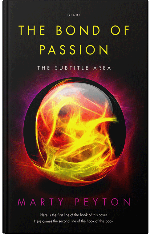 Front view of Creole #21695 - Premade Fantasy Book Cover