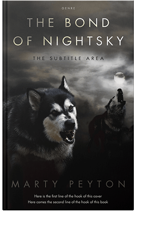 Pre Made Book Cover Cod Gray