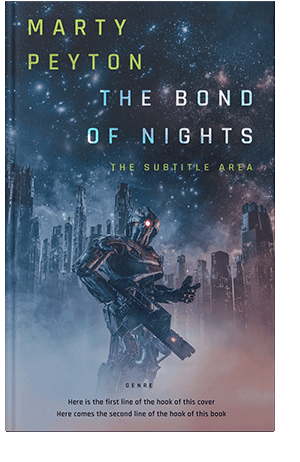 Pre Made Book Cover Cloud Burst