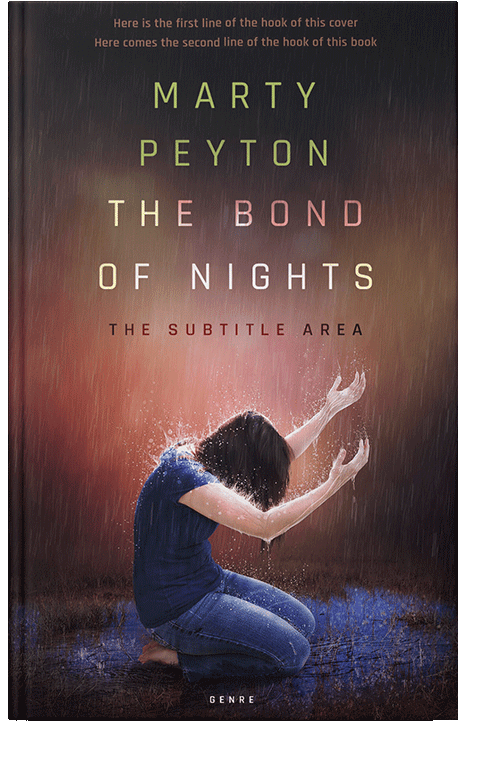 Front view of Thunder #21714 - Premade Religion & Spirituality Book Cover | BookCoverZone