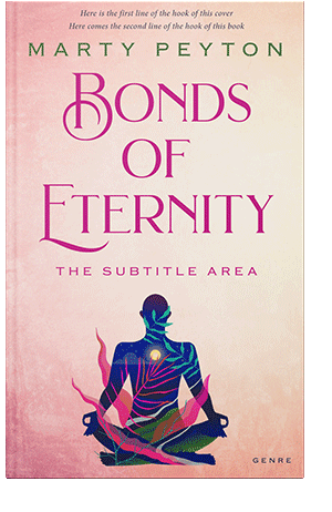 Pre Made Book Cover Champagne