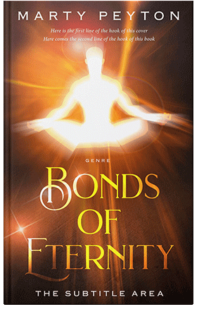 Pre Made Book Cover Deep Oak