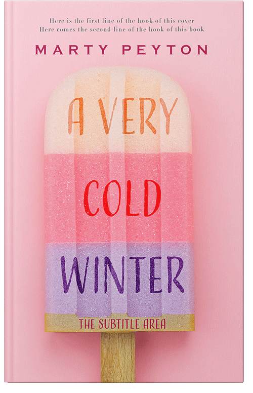 Front view of Premade Teen & Young Adult Book Cover - Mandys Pink