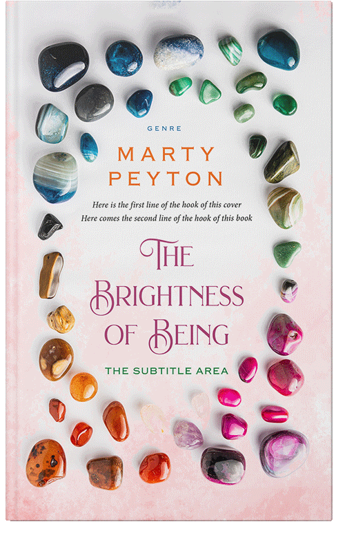 Front view of Premade Health & Mind & Body Book Cover - Ebb