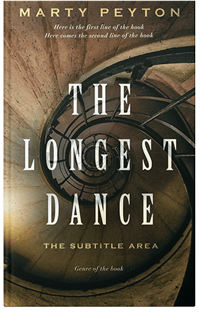 Pre Made Book Cover Lisbon Brown