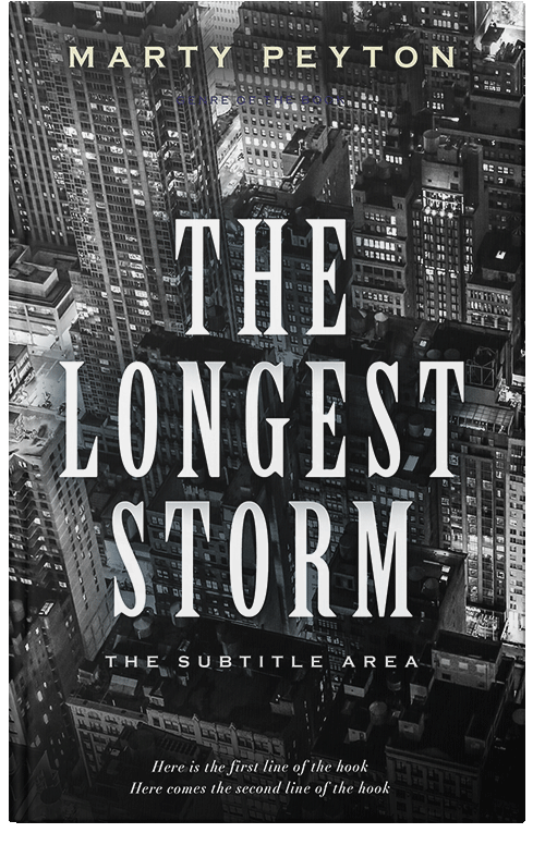 Front view of Premade Mystery & Thriller & Suspense Book Cover - Shark