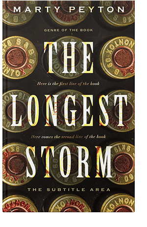 Pre Made Book Cover Harvest Gold