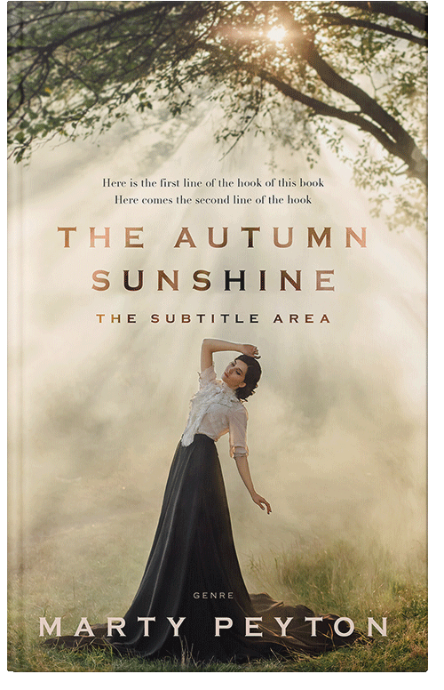 Front view of Bone #21773 - Premade Romance Book Cover