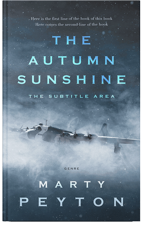 Front view of Pickled Bluewood #21774 - Premade Historical Book Cover