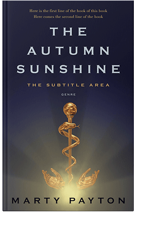 Pre Made Book Cover Steel Gray