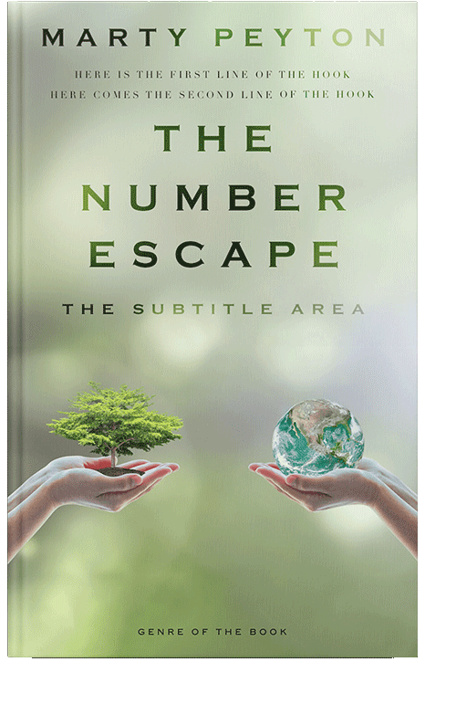 Front view of Coriander #21777 - Premade Science & Nature Book Cover