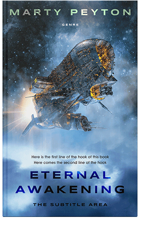 Pre Made Book Cover Kashmir Blue