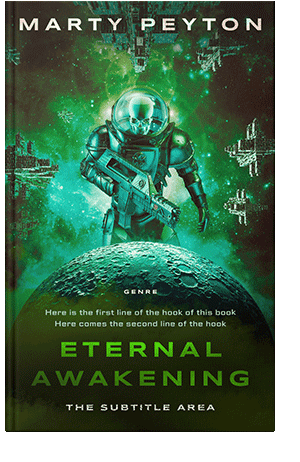 Pre Made Book Cover Seaweed