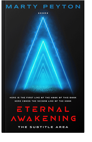 Pre Made Book Cover Ebony