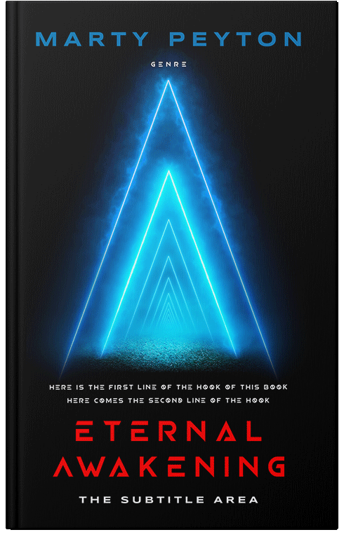 Front view of Premade Science Fiction Book Cover - Ebony