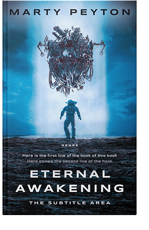 Pre Made Book Cover Link Water