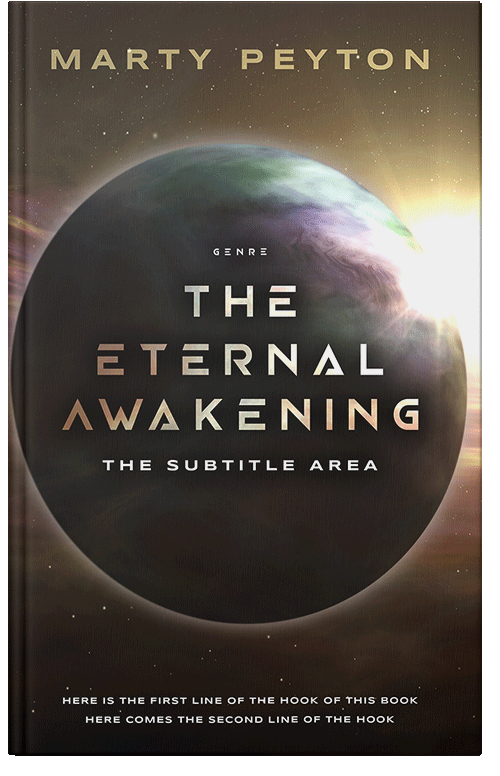 Front view of Premade Science Fiction Book Cover - Zeus