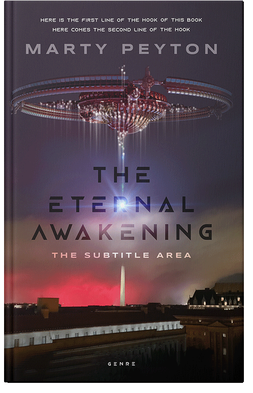 Front view of Premade Science Fiction Book Cover - Thunder